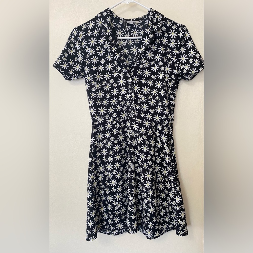 H&M Divided Flower Print Dress